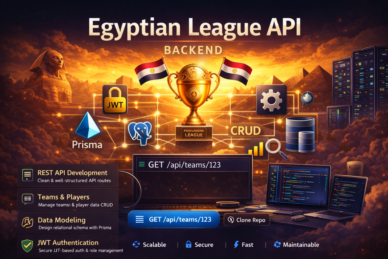 Egyptian League API cover